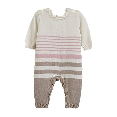 KATIES PLAYPEN Cream Mink Striped Bodysuit Cover