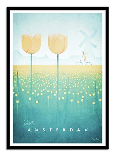 Wall Editions - kunstdruk - Visit Amsterdam - Henry Rivers - Afbeelding 3