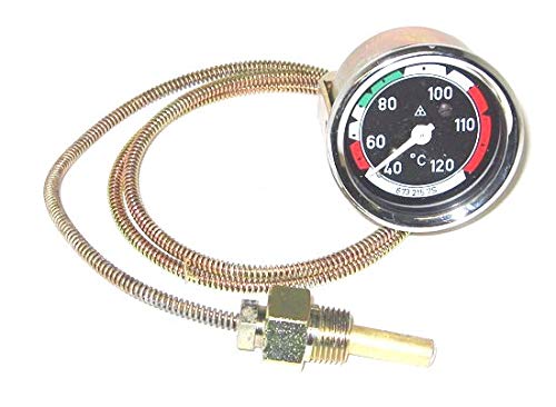 6732154E Jauge de température de l'eau pour tracteur IMT Compatible avec les modèles 539 506 533 560 540 57 536 1978 et plus