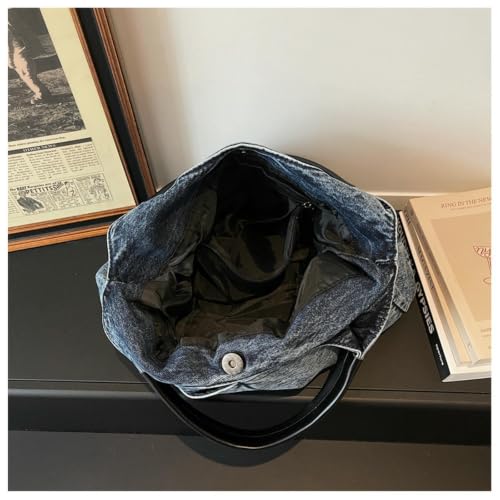 Bolso de vaquero cómodo para solucionar la falta de espacio con estilo sencillo y versátil 3