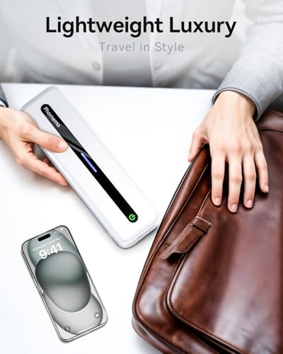 Phomemo M832 Portable Printer, Thermal Inkless Portable Printers Wireless for Travel, Comaptible with Phone & Laptop for Office, Home, Support 8.5'' x 11'' US Letter