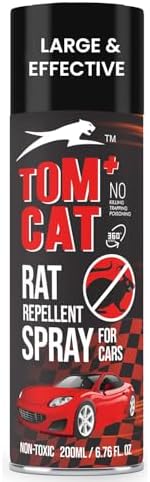 Shadow Securitronics Tom CAT No Entry Rat Repellent Spray for Cars Highly Effective with and Lasts 1 Year Leak Free Easy to Spray Nozzle 1st time in India (1) - FORMULATION 1 X