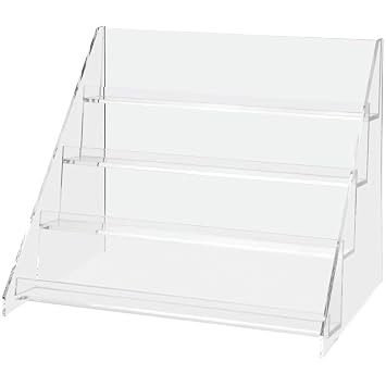 4 Tier Acrylic Step Display, 54885