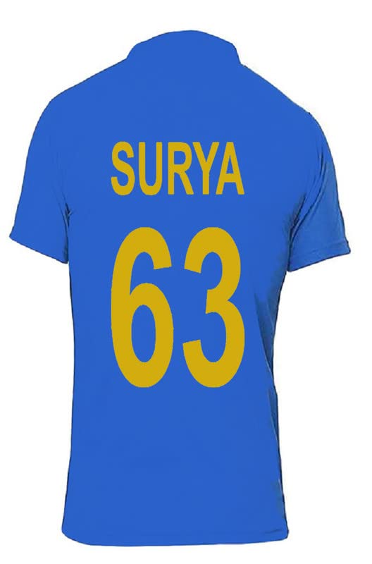 MI Surya Kumar Yadav 63 Cricket Team Jersey for Boys & Men 20232024