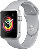 Apple Watch Series 3 (GPS) 42mm Smartwatch (Silver Aluminum Case, Fog Sport Band)