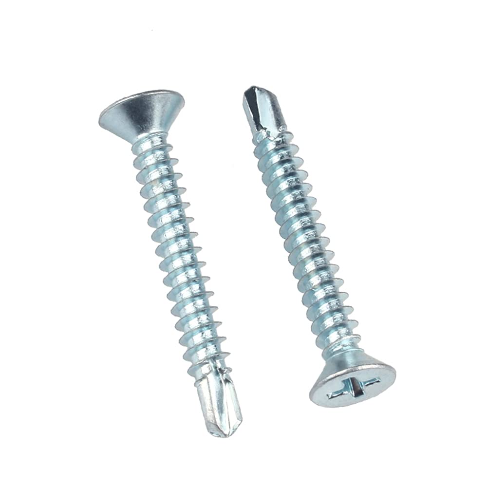 Viti Autofilettanti M4.2 - 300 Pezzi, Per Metallo E Legno, Testa Svasata Phillips, Lunghezze Multiple - Foto 10