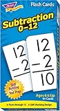 Trend Enterprises - T53103 Trend Math Flash Cards - Subtraction Flash Cards 0- 12 (Box of 91 Cards)