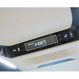 ruiya PET製フィルム 2023新型 トヨタ アルファード40系 ヴェルファイア40系 専用 エアコンパネル 保護フィルム 後席用 エアコンフィルム リヤエアコンコントロールパネル フィルム Hydro抗ウイルス加工 汚れ防止 6H 貼付簡単 2枚入り カスタム パーツ