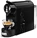 Bialetti Gioia - Ekspres do kawy espresso, bardzo kompaktowy do kapsułek aluminiowych Bialetti il Caffè d'Italia, czarny