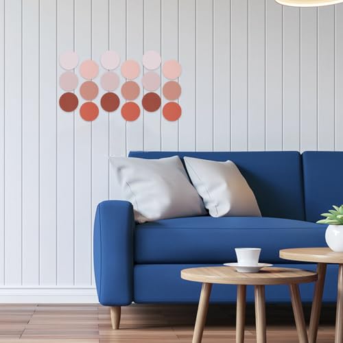 Vinilos decorativos adhesivos puntos 6 piezas para pared miniatura 6