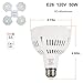 Bonbo 120V 50W LED Pool Light Bulb 6000k White Light Daylight LED Swimming Pool Light Bulb E26 Base 300-600W Traditional Bulb Replacement for Most Pentair Hayward Light Fixture