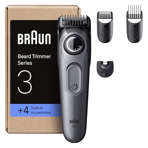 Braun Beard Trimmer Series 3, BT3525, Grey