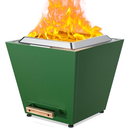 Hexago 20 Inch Smokeless Fire Pit for Outdoor...