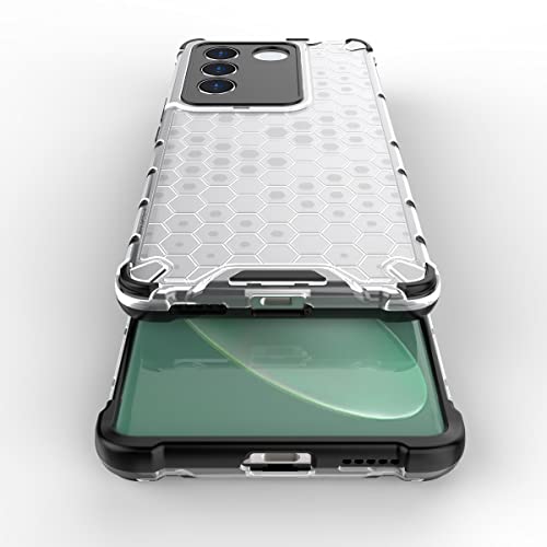 Image of Glasgow Back Case Cover Designed for [ Vivo V27 Pro 5G / V27 5G ] - Transparent
