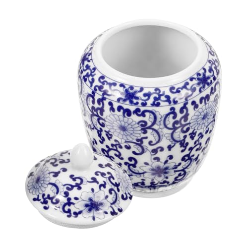 Cabilock Tarro Cerámico Para Té Almacenamiento De Té Recipiente Sellado Diseño Portátil