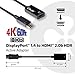 Club 3D CAC-1080 DisplayPort 1.4 to HDMI 2.0b HDR Active Adapter M/F