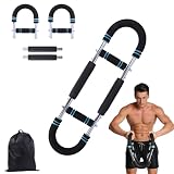 Twister de Brazos en Forma, Ejercitador de Musculación y Pecho Ajustable (30-50 kg), Desmontable y Portátil para Uso en Cualquier Lugar, Ideal para Residencia Estudiantil y Viajes