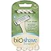 Produktbild Bioshave Drei-Blatt-Rasierer - 24 Stück, Biodegradable Griff, Einwegrasierer