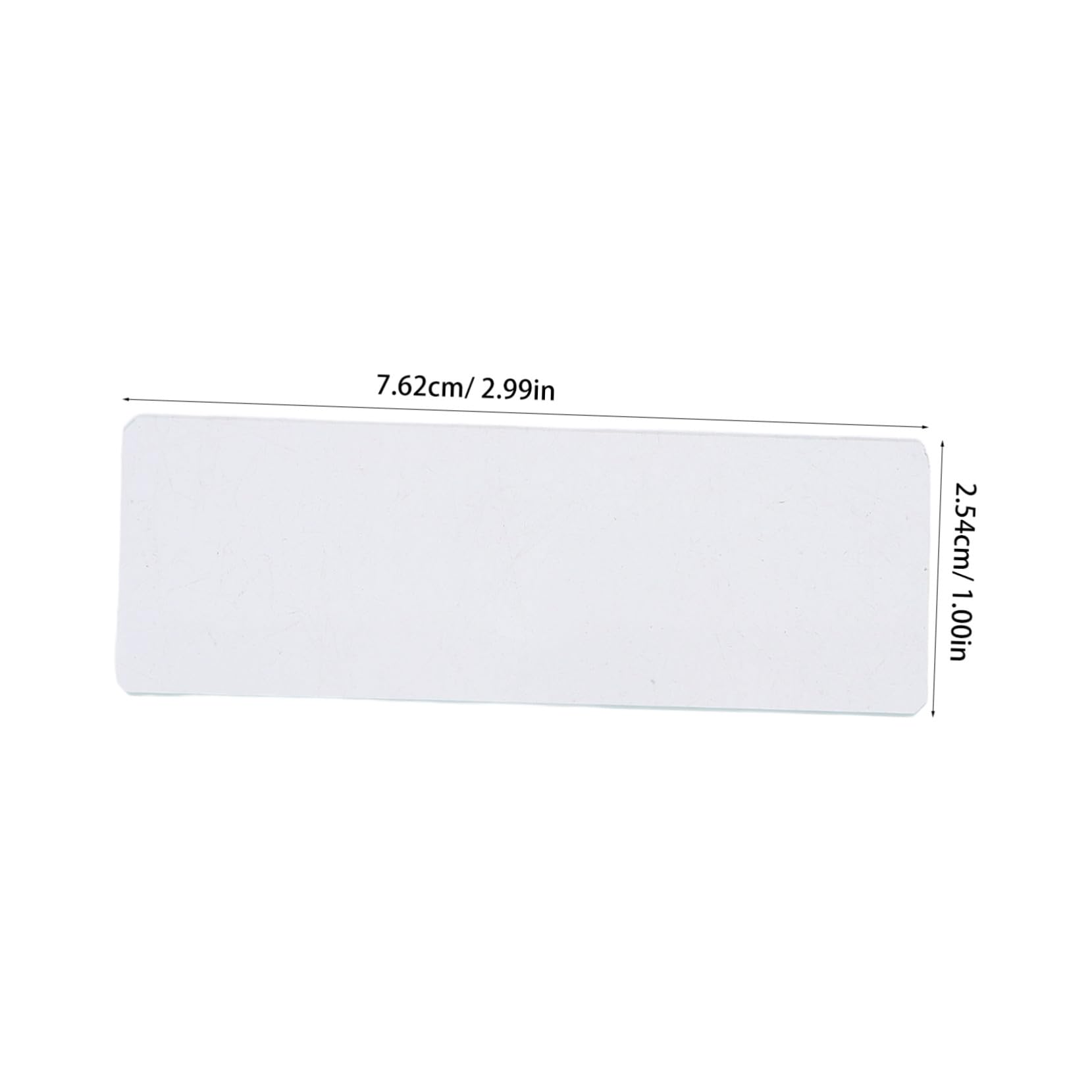 PRETYZOOM 50 Lames Pour Microscope En Verre Simple Concave, 76 x 26 Mm, Pour Spécimens Aquatiques, Lot De 50, Usage Laboratoire Et Observation Scientifique