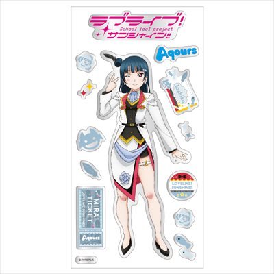 Amazon.co.jp: ラブライブ！サンシャイン！！ メタリックシール MIRAI 