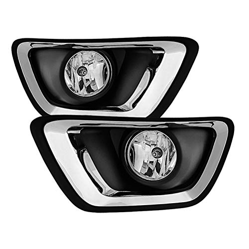 Antibrouillard Xtune Fl-ccol15-c pour Chevy Colorado 2015-2017 avec interrupteur optique clair
