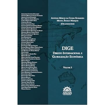 Capa do livro DIGE - Direito Internacional e Globalização Econômica (Volume 3)