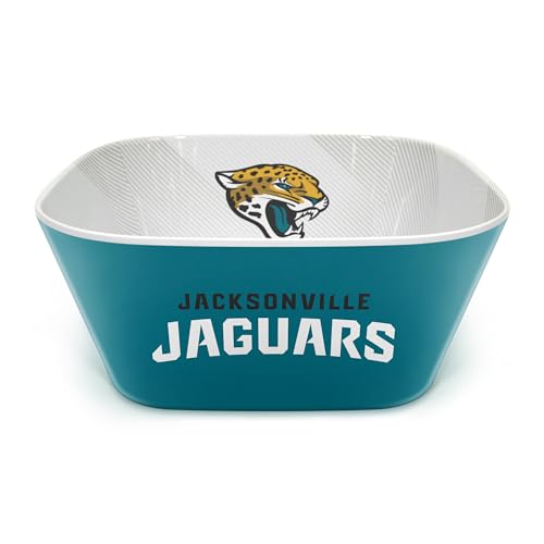 Image of YouTheFan NFL Jacksonville Jaguars Large Party Bowl