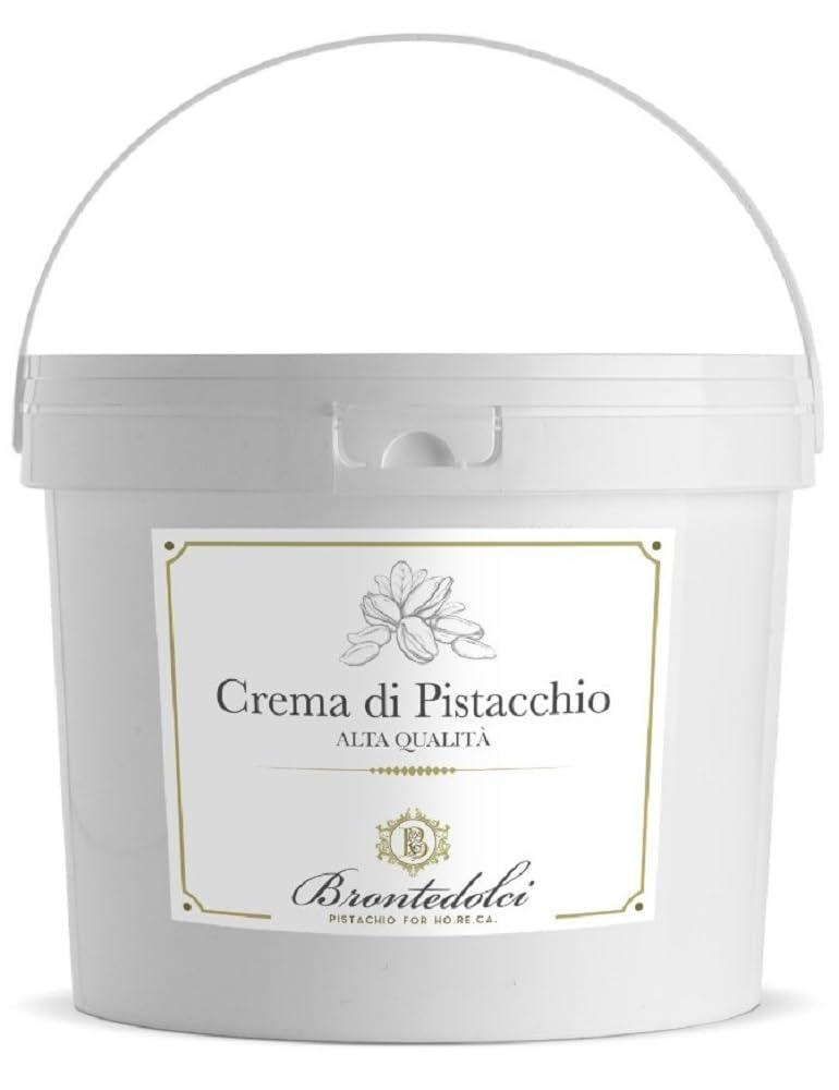Brontedolci - Pistaziencreme mit 40% Pistazien - Aus Sizilien (Ätna)- (500g)