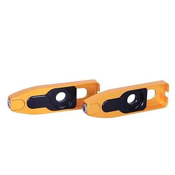 Spedy Chain Adjuster for Yamaha R15 V3 (Yellow) Padlock_Bike-85