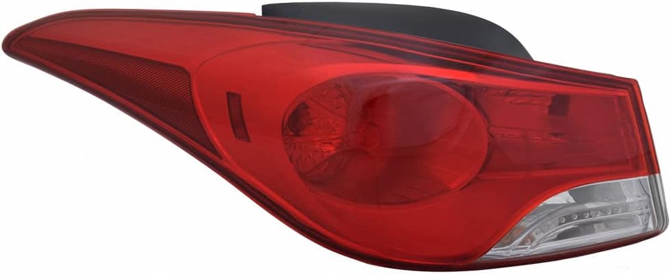 KarParts360 For Hyundai Elantra Sedan Outer Tail Light 2011 2012 2013 Driver Side For HY2804119 | 92401-3Y000