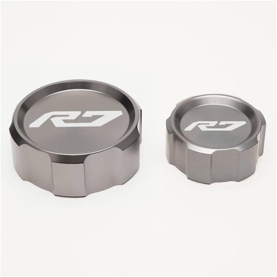 Guard Rear Brake Fluid Reservoir for YZF R7 YZF-R7 YZFR7 2021 2022, Motorcycle Accessories, Front Rear Brake Fluid Reservoir Cap, Aluminum Cylinder Cover
