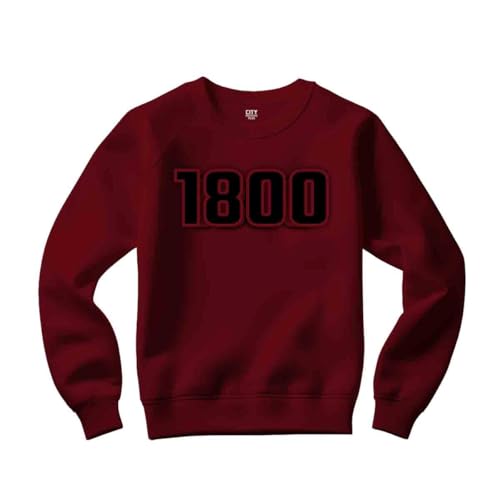 Sweatshirt 1800 Year pour cocooning à la maison ou sorties urbaines en automne