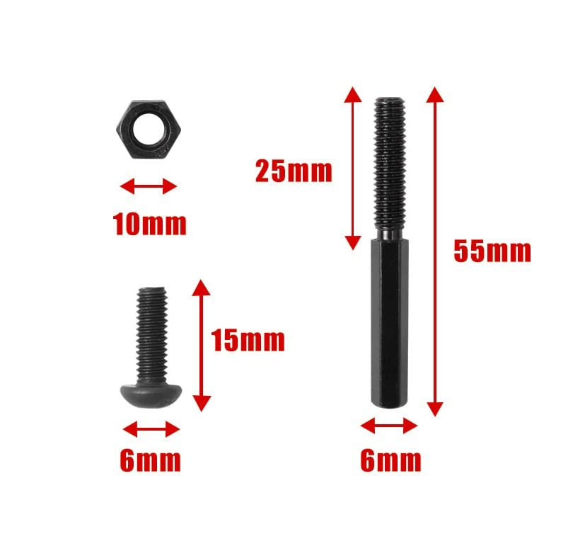 YYDStes 5/10pcs Locking Screw Kit Fit for Segway Ninebot Max G30/G30D Electric Scooter Shaft Locking Screw Scooter Replacement Parts (Color : 5pc)