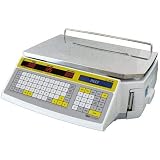 Aquos Commercial Retail Scale LS-100F Label Printing Scale – NTEP Legal for Trade Class III Digital Price...