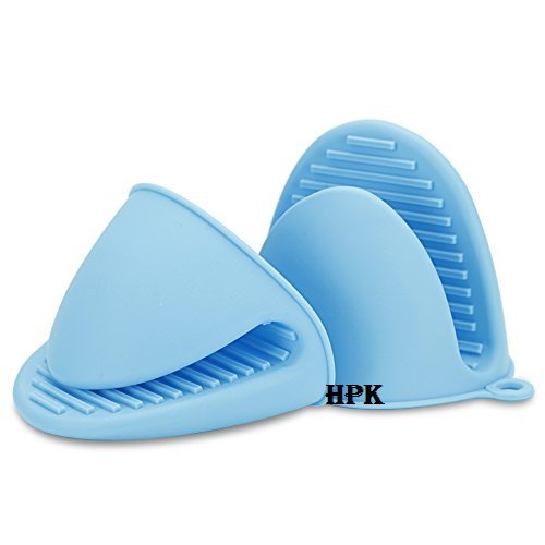 HPK Branded Bakeware Cookware Heat Resistent Microwave Insolyuted Oven-Mini-Mitts-2pcs-Heat-Resistant-Anti-scald-Gloves-for-Cooking-Pinch-Grips-Pot-Holder-for-kitchen