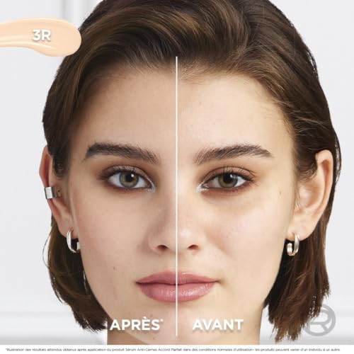 Sérum Teinté Teinte 3.0r Medium Accord Parfait 'oreal Paris 'anti cernes - vue 3