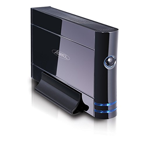 Advance Magik BX-302U3BK - Carcasa Externa para Disco Duro (3,5, USB 3.0, SATA I/II, Ventilador), Color Negro