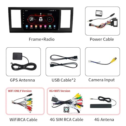 GPS coche para VW Caravelle T6 que soluciona rutas sin internet 7