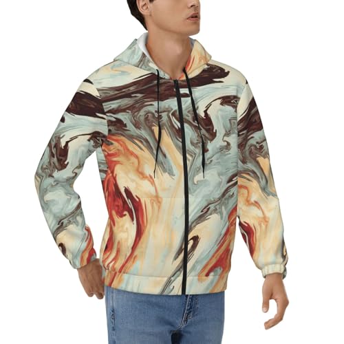 Sweat à capuche zippé pour vos sorties de week-end décontractées