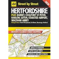 AA Street by Street Hertfordshire