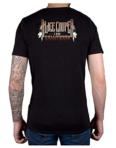 Rock Off Alice Cooper I Am Halloween Officiel T-Shirt Hommes Unisexe - Les Beatles, Paul McCartney, John Lennon, RIngo Starr, George Harrison Rock Off Alice Cooper I Am Halloween Officiel T-Shirt Hommes Unisexe – Image 3