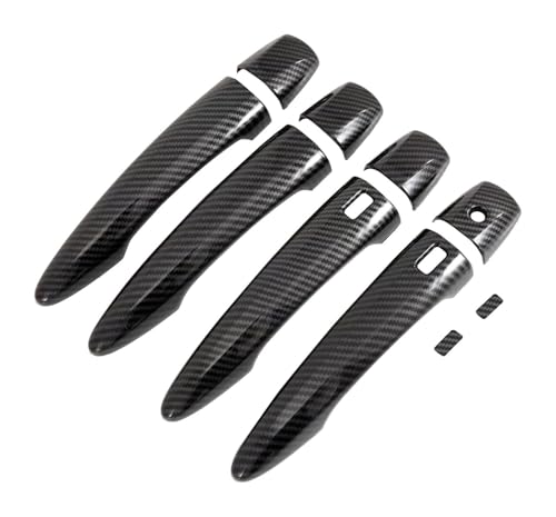 Poignée portière extérieure Qashqai J12 2022-2024 accessoire auto carbone ABS
