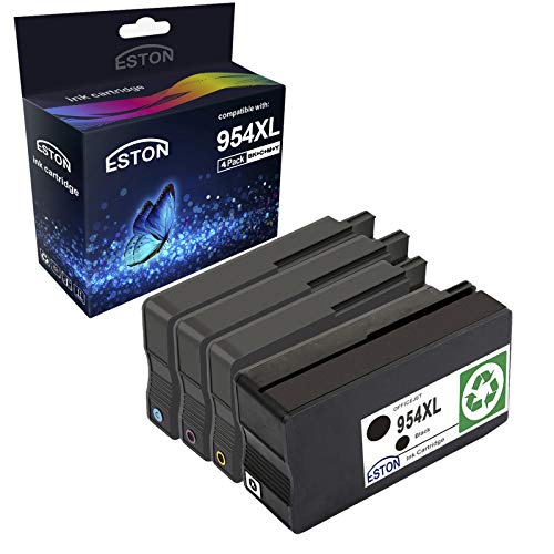 ESTON Remanufactured Ink Cartridge Replacement for HP 954XL 954 XL Ink for HP OfficeJet Pro 8210 8710 8715 8716 7740 Printer