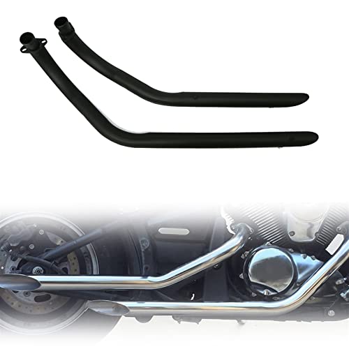 Tuyau d'échappement pour Kawasaki Vulcan 900 avec silencieux amovible pour VN900 et EN900
