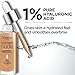L'Oreal Paris True Match Nude Hyaluronic Tinted Serum Foundation with 1% Hyaluronic acid, Medium 4-5, 1 fl. oz.