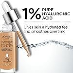 L'Oreal Paris True Match Nude Hyaluronic Tinted Serum Foundation with 1% Hyaluronic acid, Rosy Light 1-2.5, 1 fl. oz. - Image 4
