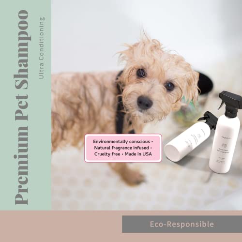 Begley’s Natural No Rinse Waterless Pet Shampoo, Bathless Cleaning, Deodorizing, And Odor Removal For A Shiny, Fresh Smelling Coat - Effective For Dogs, Puppies, And Cats - Fresh Tea Tree Scent #TOP6