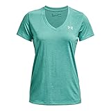 Under Armour Damen Tech SSV-Twist Kurzarmshirt, Blau, M