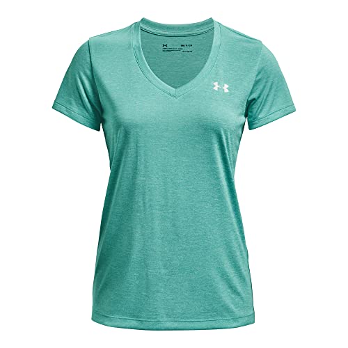 Image of Under Armour Womens Tech V-Neck Twist Short-Sleeve T-Shirt