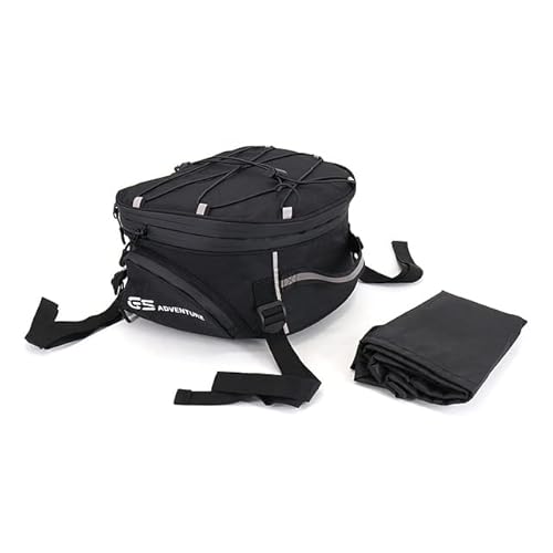 Halifu Bolsas universais de cauda de motocicleta Bagageiro Top Cases Tailbag para BMW R1200GS R1250G